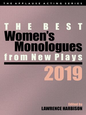 cover image of The Best Women's Monologues from New Plays, 2019